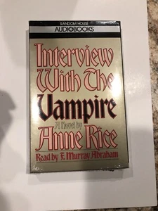1976 - INTERVIEW WITH THE VAMPIRE (Audiobook) by Anne Rice, abridged - NIP - Picture 1 of 4