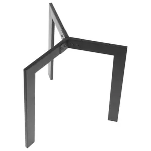 Tischgestell aus Metall NY-HF04B, für Zuhause, Büro, Restaurant, 80x72,5 cm - Bild 1 von 5