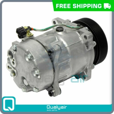 Novo compressor AC compatível com Volkswagen EuroVan - 2001 a 2003 - OE# 7D0820805J - Imagem 1 de 4