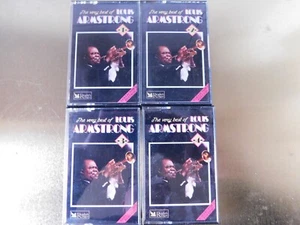 Louis Armstrong 4 Musik-Cassetten MC - Picture 1 of 3