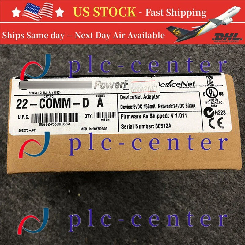 Новый AB 22-COMM-D Allen Bradley 22-COMM-D устройство сетевой адаптер связи - Изображение 1 из 1