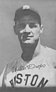 Boston Red Sox Walter Dropo American League 3.25 x 5.25" Blank Back - Picture 1 of 2