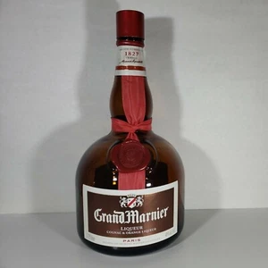 Grand Mariner Flasche Likör Cognac & Orange Paris Man Cave Deko leer Barwear  - Bild 1 von 7