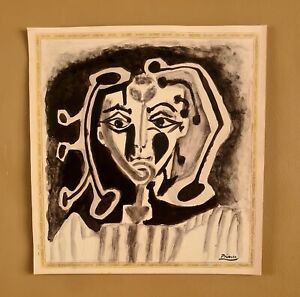 Gouache on cardboard °2, Pablo Picasso