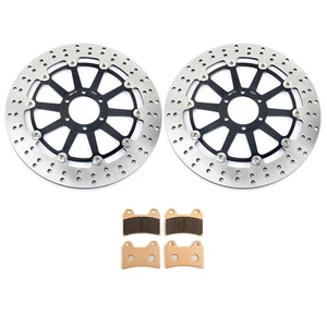 Front Brake Discs Pads For Moto Guzzi Sport 1200 2006-2013 Breva 1200 2008-2009 - Bild 1 von 8