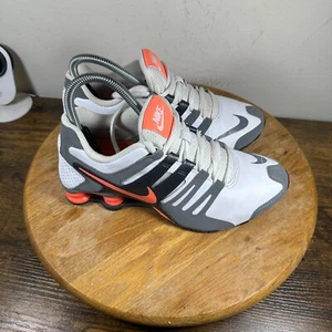 Nike Shox Current White Gray Peach Women's Size 6.5 Running Shoes 639657-103 - Picture 1 of 9