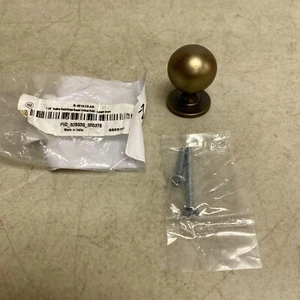 Signature Hardware 1-1/4" Rodino massives Messing runder Schrankknopf - Antik Messing - Bild 1 von 7