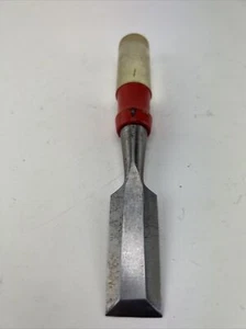 Vintage Stanley Handyman No. H1252 Bevel Edge Paring Chisel 1'' Wide - Picture 1 of 11