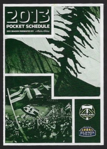 2013 Portland Timbers MLS Soccer Schedule !!! Alaska Airlines (version 3) - Picture 1 of 1