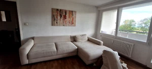 ecksofa mit schlaffunktion und bettkasten - Bild 1 von 3