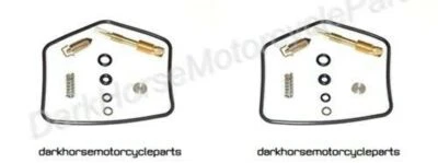 2x Carburetor Carb Repair Rebuild Kits Kawasaki KZ440 LTD 80-83 K&L 18-2458 - Image 1 of 4