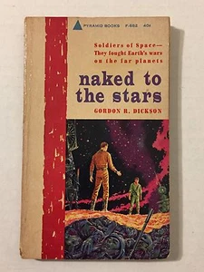 Gordon R Dickson Naked To The Stars Sci-Fi Paperback Novel First Printing 1961 - Picture 1 of 6