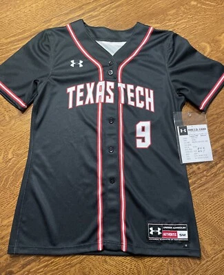 Under Armour Texas Tech Red Raiders Softball Jersey Women's Small - Image 1 of 2
