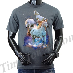 Maglietta Space Unicorns Animali Pet Divertente Scherzo Umorismo Grafica Umoristica Novità - Foto 1 di 16