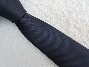 CORBATA AZUL FLACA DELGADA 2 PULGADAS poliéster F&F - Imagen 1 de 5
