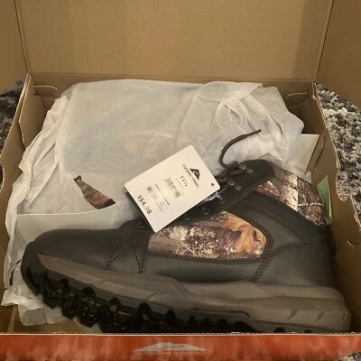 NEW Ozark Trail 6 Inch Realtree Camo Hunting Boot Men’s Sz 11 1/2  Waterproof - Image 1 of 4