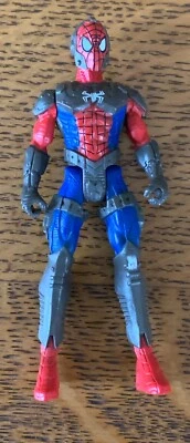 Boneco Marvel Hasbro 2011 Homem-Aranha 4,25" articulado azul e vermelho - Imagem 1 de 3