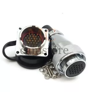 WF28 5A 24Pin Aviation Plug,Industrial Electrical Equipment Connector IP67 - Picture 1 of 6