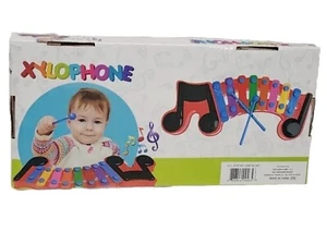 Xylophone Music Instrument Toddler Kid Play Set Small Child Toy Red Age 4+ - Picture 1 of 6