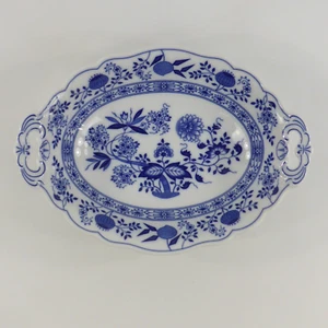 Hutschenreuther Zwiebelmuster Schale mit Griffe 23x32 cm (10) - Bild 1 von 8