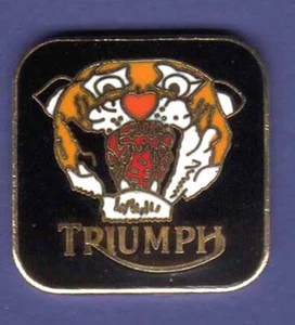 NOS NEW OLD STOCK TRIUMPH HAT PIN LAPEL PIN TIE TAC BADGE HARD ENAMEL#2219 - Picture 1 of 2