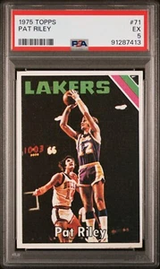 1975 TOPPS #71 PAT RILEY PSA 5 (BIN7413) Graded Power - Picture 1 of 2