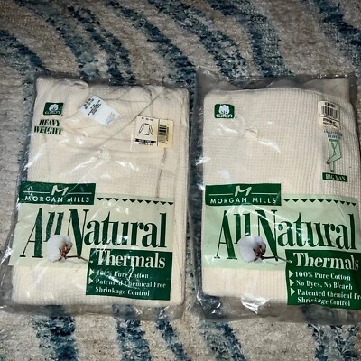 De colección Morgan Mills Long Johns Pantalones Térmicos Cajones Y Top Hombre’s 3 XXXL Foto 1 de 4