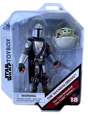Nuevo Sellado Star Wars Toybox Mando y Grogu Disney Exclusivo ¡Envío Gratis! Foto 1 de 4