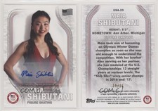 2018 US Olympic & Paralympic Team and Hopefuls /25 Maia Shibutani Rookie Auto RC
