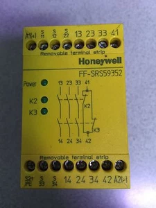 HONEYWELL FF-SRS59352 DUAL CHANNEL E-STOP RELAY NEW!! QUANTITY!! READ!! - Picture 1 of 3