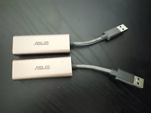 ASUS USB-C2500 2.5G Ethernet USB Adapters Wired LAN Network Connection X2! - Picture 1 of 4