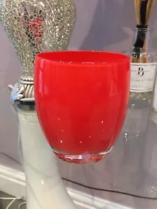 GLASSY BABY TEA LIGHT SEATTLE SUNSET BEAUTIFUL GIFT VOTIVE CANDLE HOLDER NEW - Picture 1 of 7