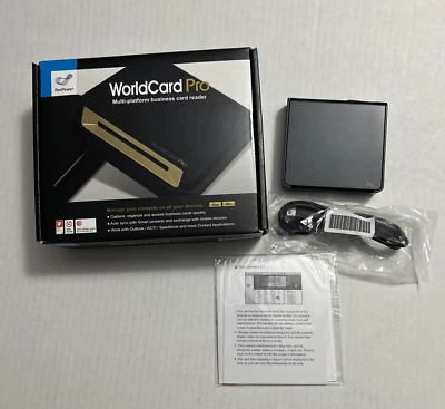 PenPower WorldCard Pro WCU02A Multi-Platform  Business Card Reader - Image 1 of 4