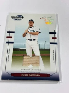 2004 Donruss World Series Purple Holofoil 100 /100 Rich Aurilia #WS-153 - Picture 1 of 2