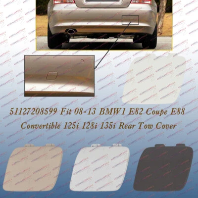 Cubierta de remolque trasera para BMW E82 cupé e88 convertible 125i 128i 08-13 51127208599 Foto 1 de 4