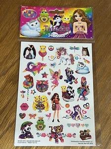 NIP 34 Count Lisa Frank Tattoos *FREE SHIPPING* - Picture 1 of 2
