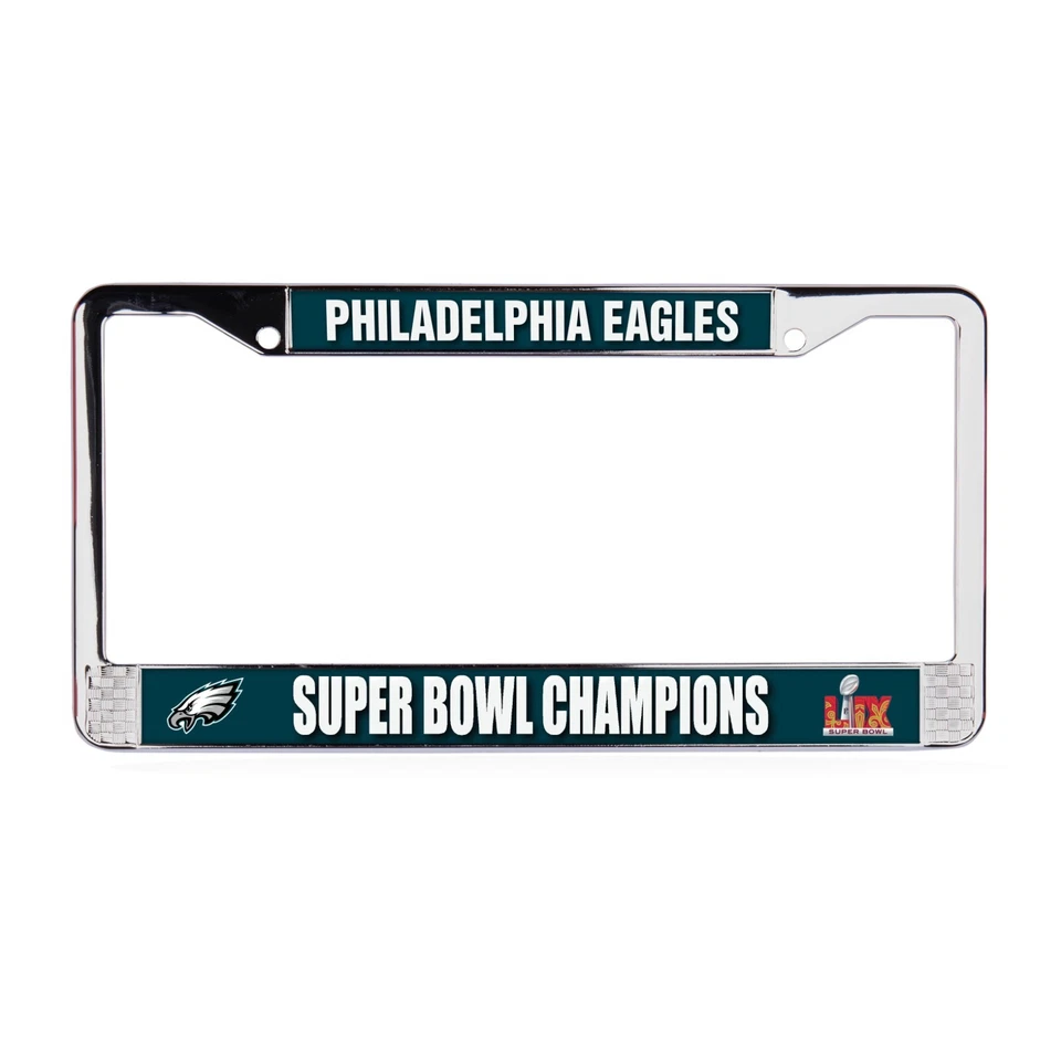 Philadelphia Eagles Super Bowl 59 Champions 3D Poliuretano Cúpula Cromo Licencia Foto 1 de 1