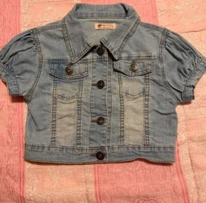 Liz Lisa Cropped Denim jacket - Picture 1 of 4
