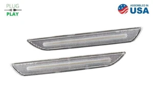 Kit marcatori laterali LED trasparenti dinamici diodi - Ford Mustang 2016 - 2023 (DD5071) - Foto 1 di 4