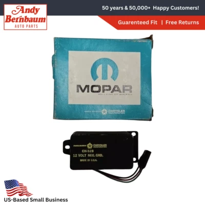 Regulador de voltaje industrial marino Mopar 12 voltios CH-528 NOS. Foto 1 de 4