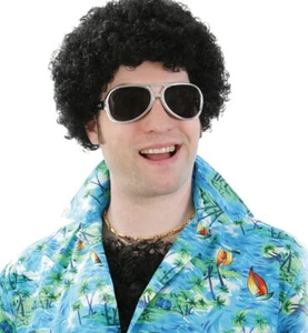 Brusthaar Toupet schwarz Fasching Karneval Party Cosplay - Bild 1 von 2