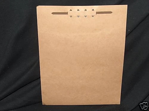 File Backers for file folders 7510-00-285-2567 With Fasteners  95 count letter - Image 1 of 1