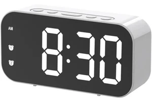 Reloj despertador con indicador de temperatura y calendario para gestión diaria del tiempo - Imagen 1 de 8