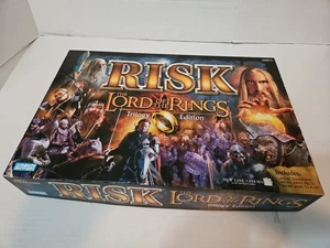 Risk The Lord of The Rings Trilogy Edition 2003 Board Game COMPLETE Open Box - Picture 1 of 10