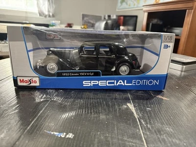 Maisto 1: 18 特别版 1952 雪铁龙 15 CV 6Cyl — 第 1/4 张图片