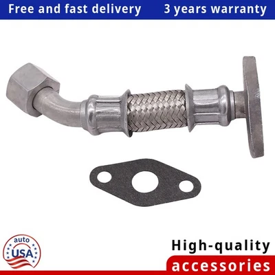 For 038145736C Turbocharger Oil Return Line Fits Volkswagen Jetta Golf Beetle — 第 1/4 张图片