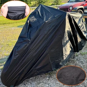 L-3XL Motorcycle Cover Waterproof Heavy Duty Outdoor Snow Rain Dust UV Protector - Picture 1 of 10