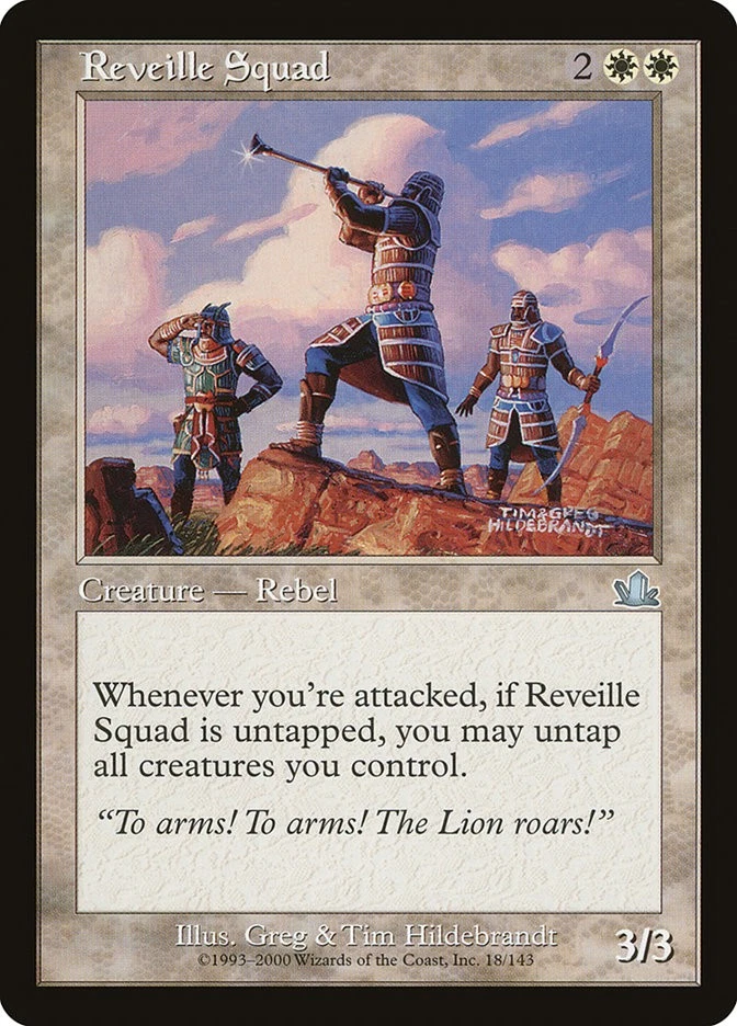MTG Magic the Gathering Reveille Squad (18/144) Prophecy LP - Image 1 of 1