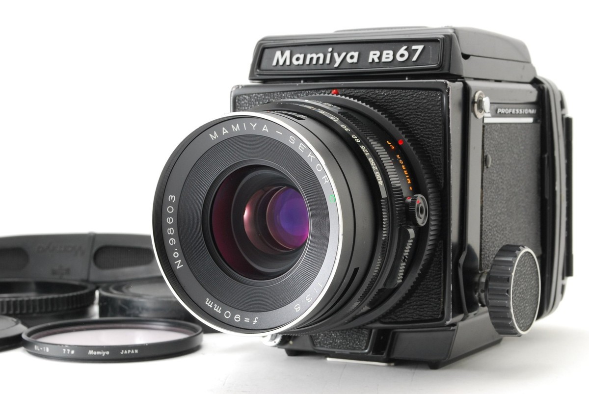 Mamiya RB67 カメラ Near Mint w/Strap] Mamiya RB67 Pro S Film Camera 90mm f3.8 C