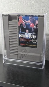 MIKE TYSON SIGNED PUNCH OUT NES NINTENDO GAME CARTRIDGE AUTOGRAPH JSA CERTIFIED  - Picture 1 of 4